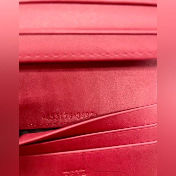 Gucci GG Monogram coated leather Supreme Blooms Blue bifold wallet/hard to find! - Picture 4 of 11